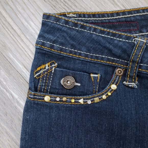 Sasson Ooh La La 90s Vintage Stud Skinny Jeans - Picture 7 of 12